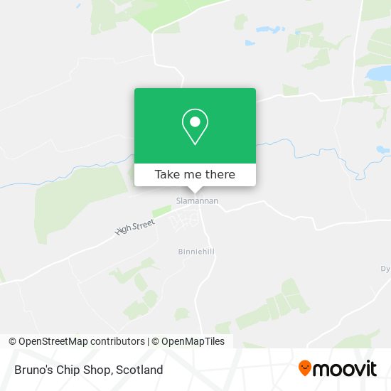 Bruno's Chip Shop map