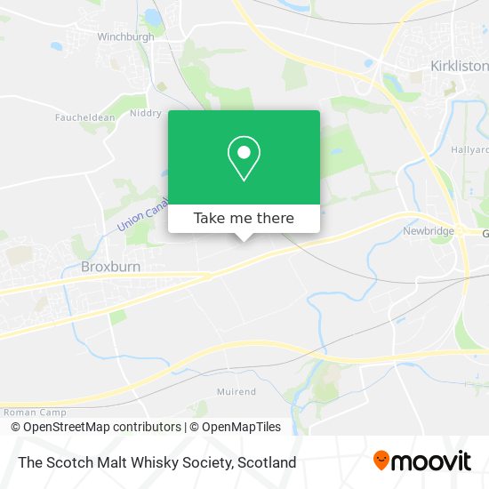 The Scotch Malt Whisky Society map