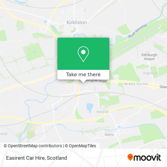 Easirent Car Hire map