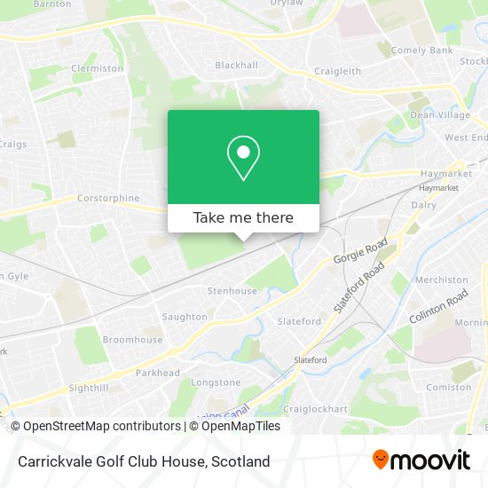 Carrickvale Golf Club House map