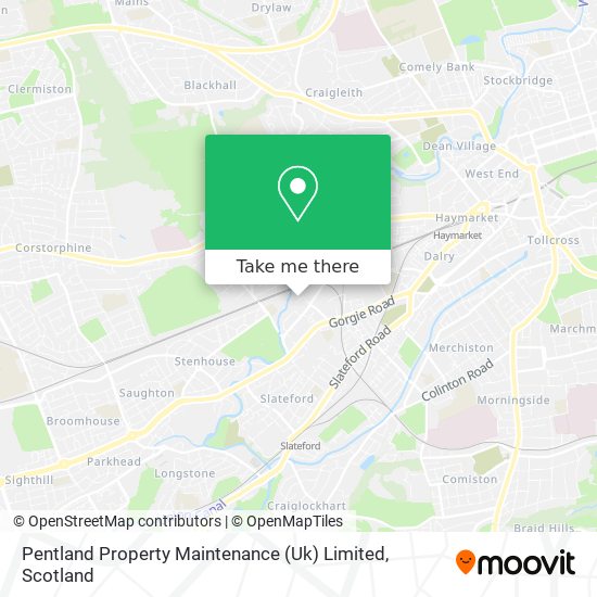 Pentland Property Maintenance (Uk) Limited map