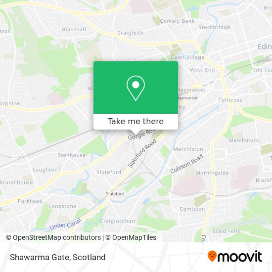 Shawarma Gate map