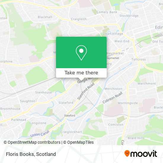 Floris Books map