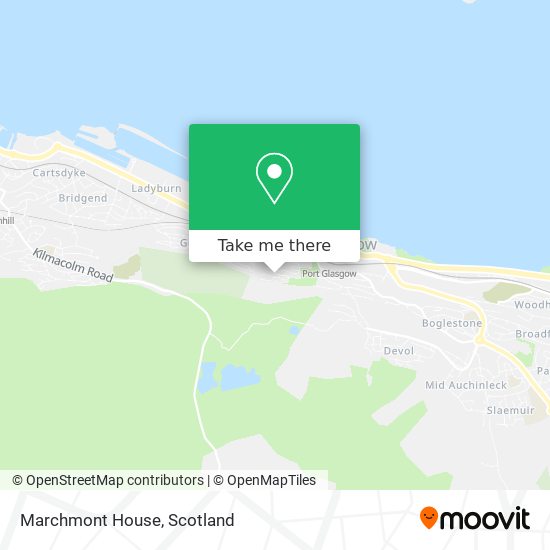 Marchmont House map