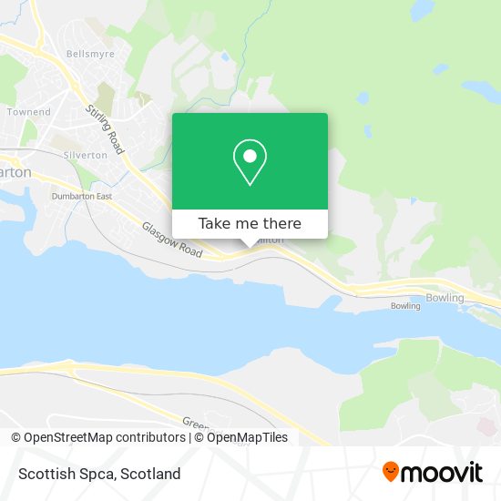 Scottish Spca map