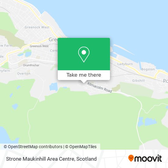 Strone Maukinhill Area Centre map