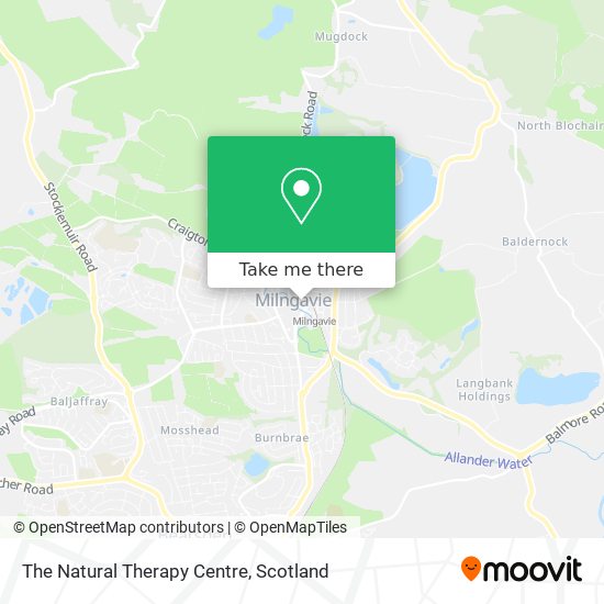 The Natural Therapy Centre map