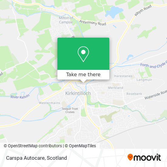 Carspa Autocare map