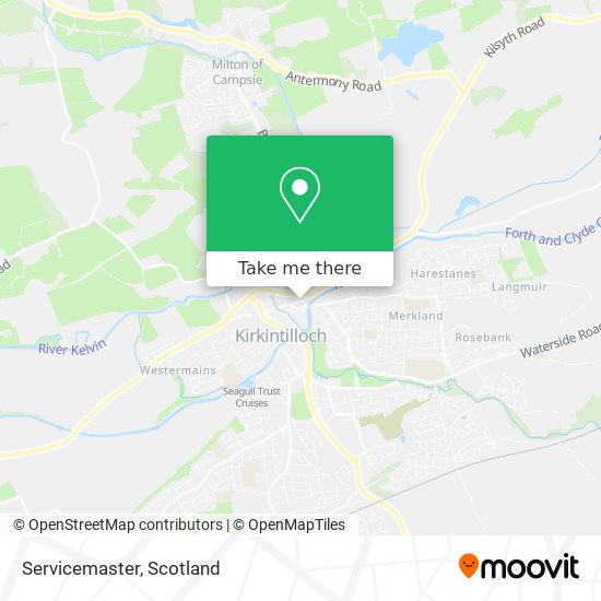 Servicemaster map