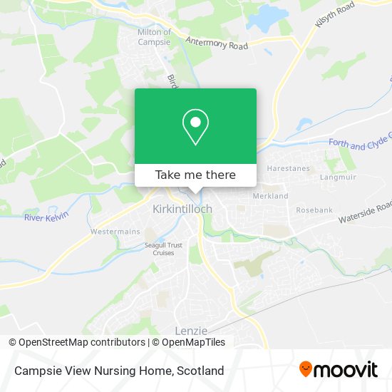 Campsie View Nursing Home map