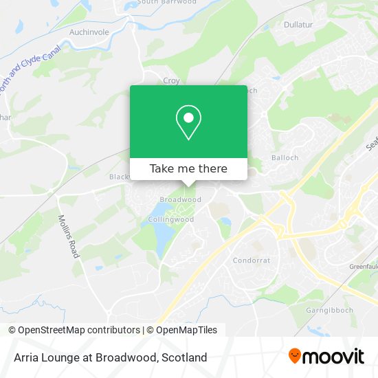 Arria Lounge at Broadwood map
