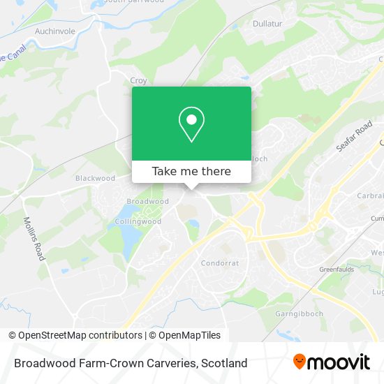 Broadwood Farm-Crown Carveries map