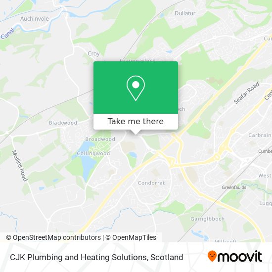 CJK Plumbing and Heating Solutions map