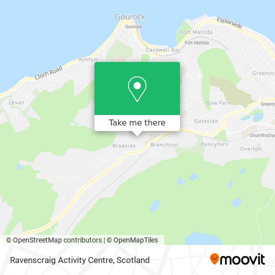 Ravenscraig Activity Centre map