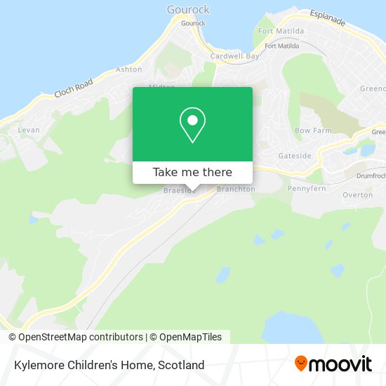 Kylemore Children's Home map