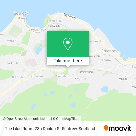 The Lilac Room 23a Dunlop St Renfrew map