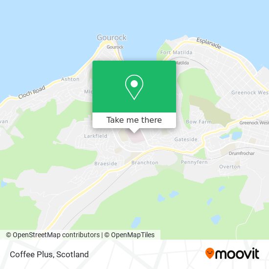 Coffee Plus map