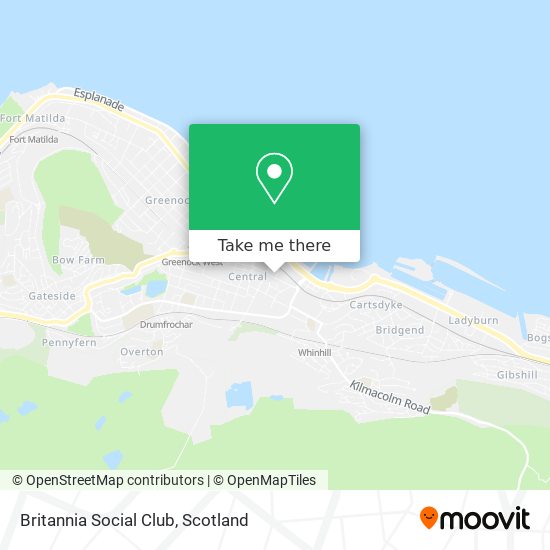 Britannia Social Club map