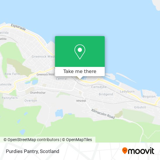 Purdies Pantry map