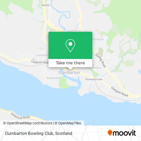 Dumbarton Bowling Club map