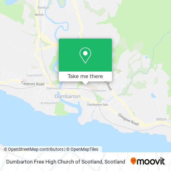 Dumbarton Free High Church of Scotland map