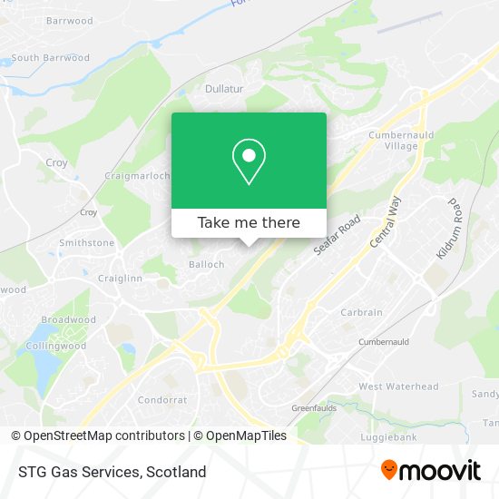 STG Gas Services map