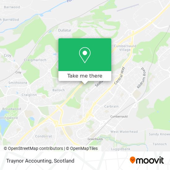 Traynor Accounting map