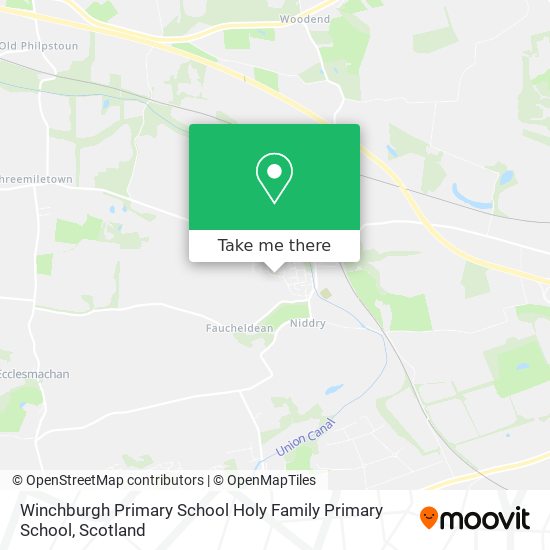 Winchburgh Primary School Holy Family Primary School map