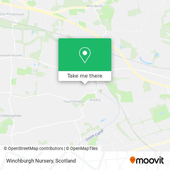 Winchburgh Nursery map