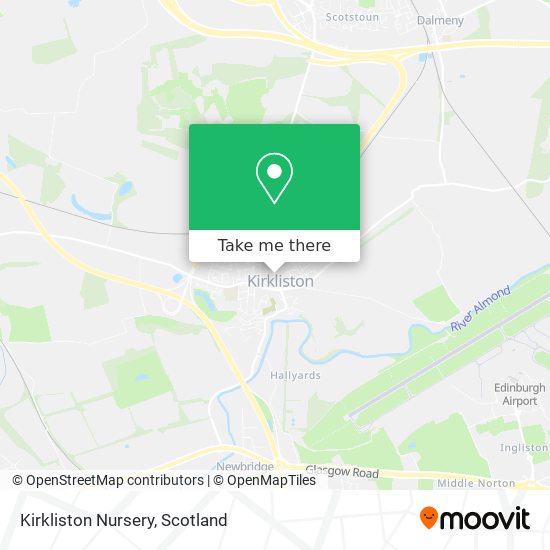 Kirkliston Nursery map