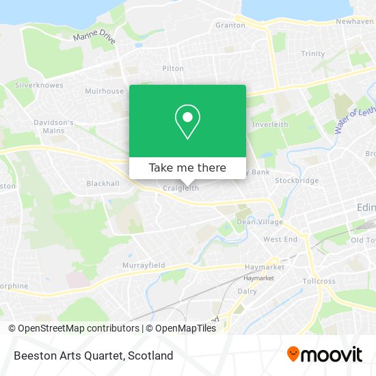 Beeston Arts Quartet map