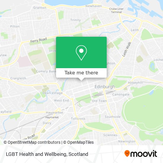 LGBT Health and Wellbeing map