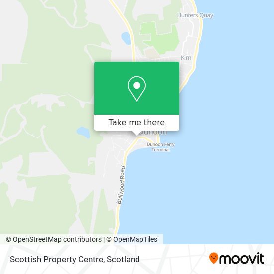 Scottish Property Centre map
