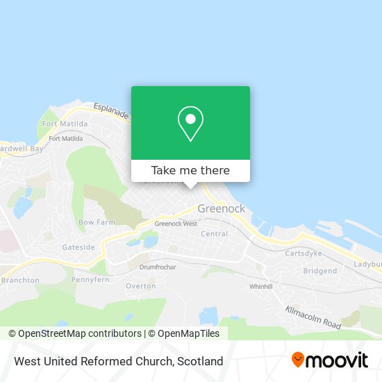 West United Reformed Church map