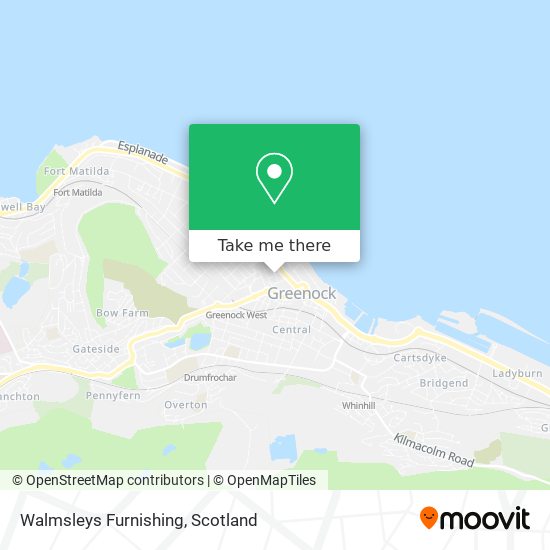 Walmsleys Furnishing map