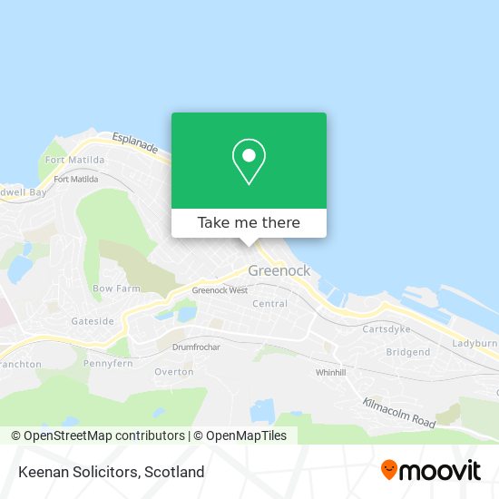 Keenan Solicitors map