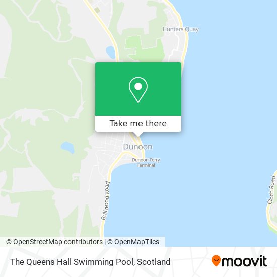 The Queens Hall Swimming Pool map