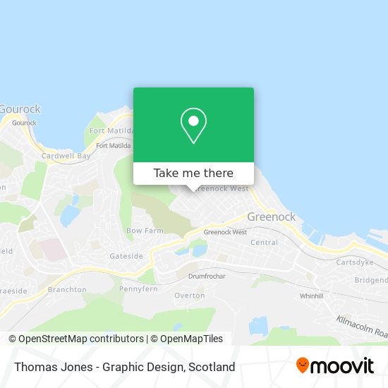 Thomas Jones - Graphic Design map