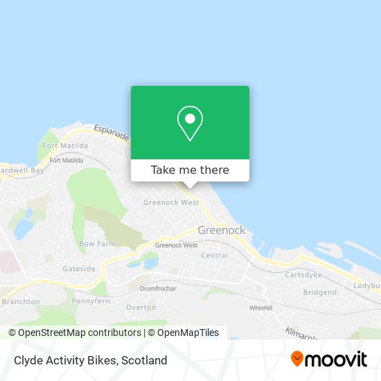 Clyde Activity Bikes map