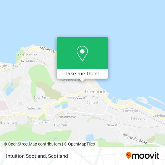 Intuition Scotland map