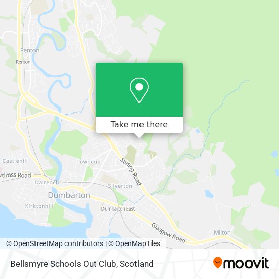 Bellsmyre Schools Out Club map