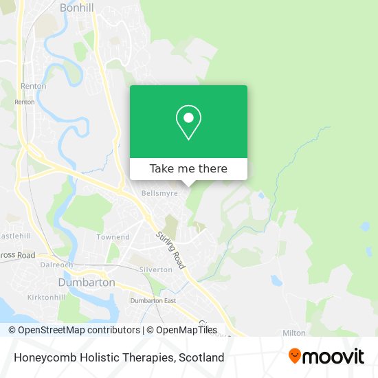 Honeycomb Holistic Therapies map