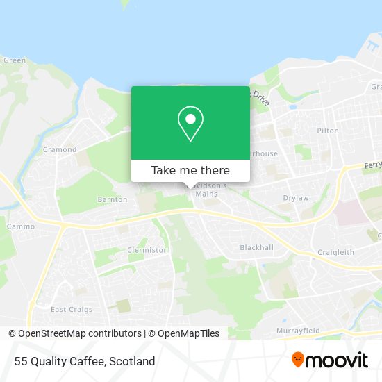 55 Quality Caffee map