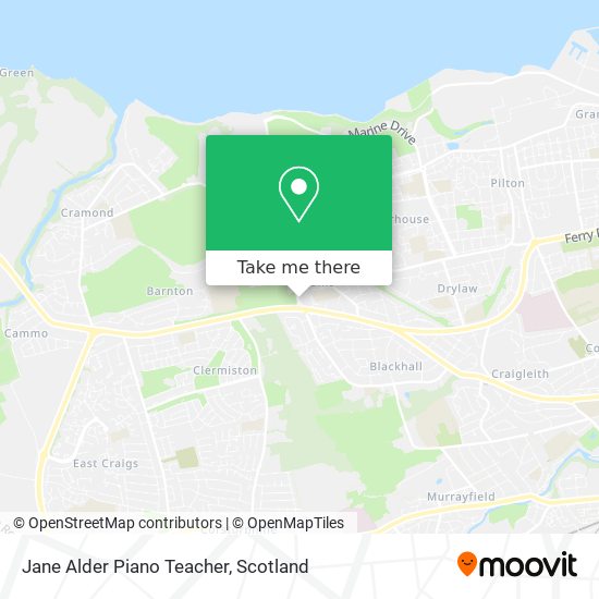 Jane Alder Piano Teacher map