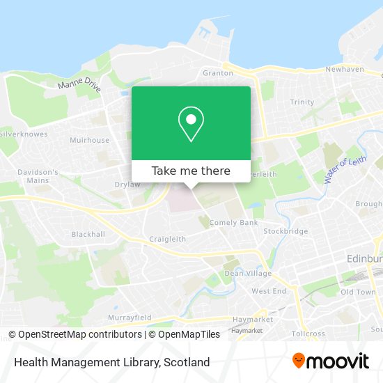 Health Management Library map