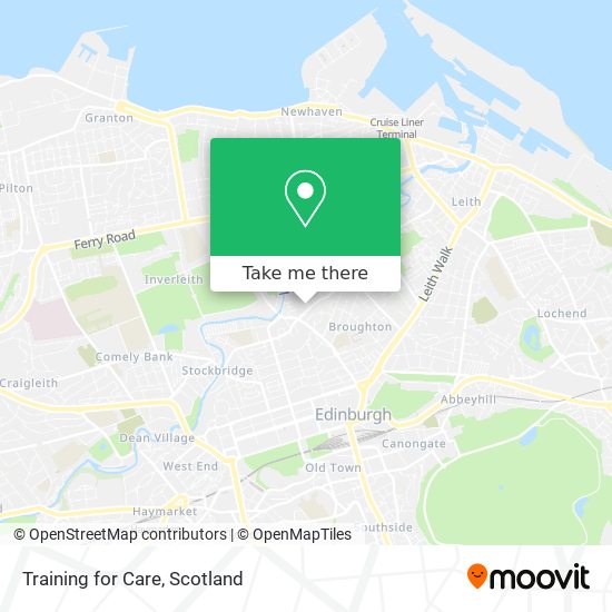 Training for Care map