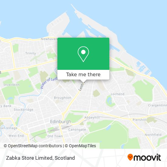 Zabka Store Limited map