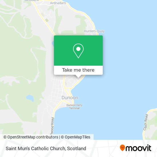 Saint Mun's Catholic Church map