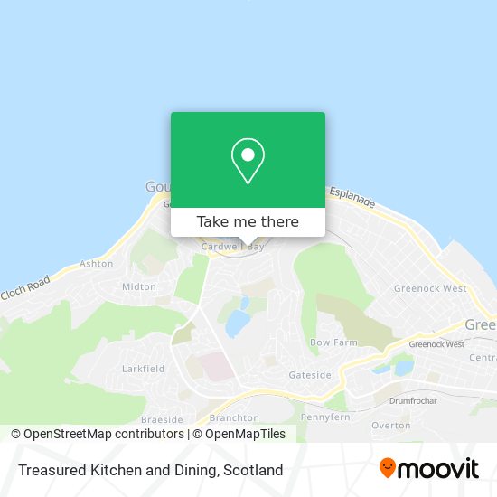 Treasured Kitchen and Dining map