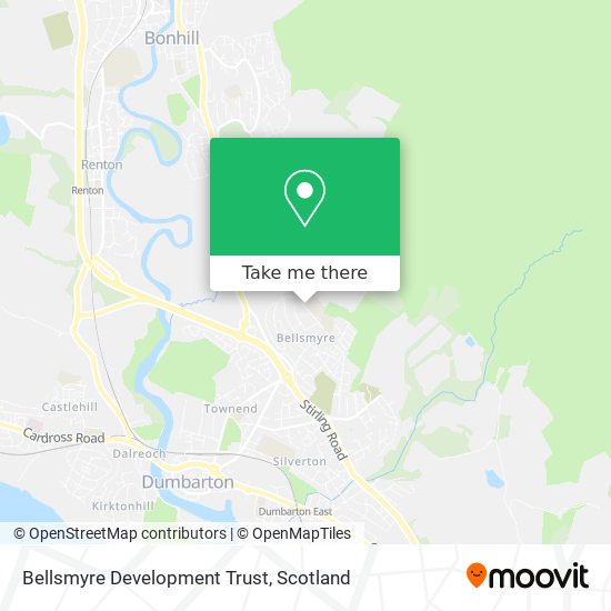 Bellsmyre Development Trust map